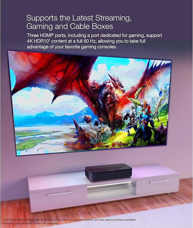 Epson EpiqVision Ultra LS800 Short Throw 3-Chip 3LCD Smart Streaming Laser - Image 7