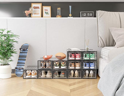 Shoe Storage, 12 Pack Shoe Organizer - Image 8