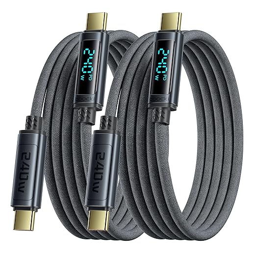 toocki USB C Cable 240W Fast Charging Cord by toocki