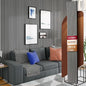 Avana Modern Acoustic Wood Wall Panels – 94.4 X 12.59 Inch Gray Oak Acoustic by AvanaHome