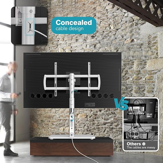 LLDEPLL Universal TV Stand Tabletop TV Mount - Image 6