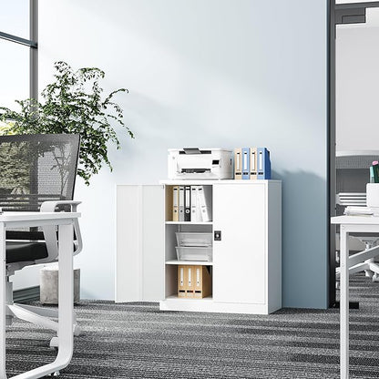Metal Storage Cabinet-36” Tall Steel File Cabinets - Image 9