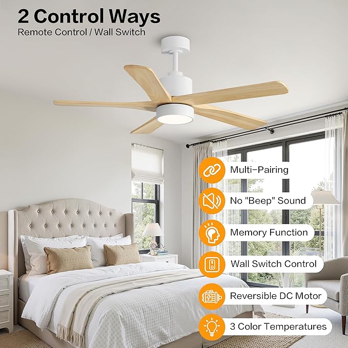 WINGBO 48 Inch DC Ceiling Fan - Image 2