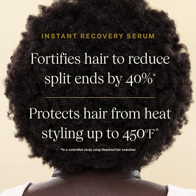 JVN Complete Instant Recovery Hair Serum, 3.4 Fl Oz, Frizz Fighting, Heat - Image 3