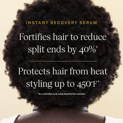 JVN Complete Instant Recovery Hair Serum, 3.4 Fl Oz, Frizz Fighting, Heat - Image 3