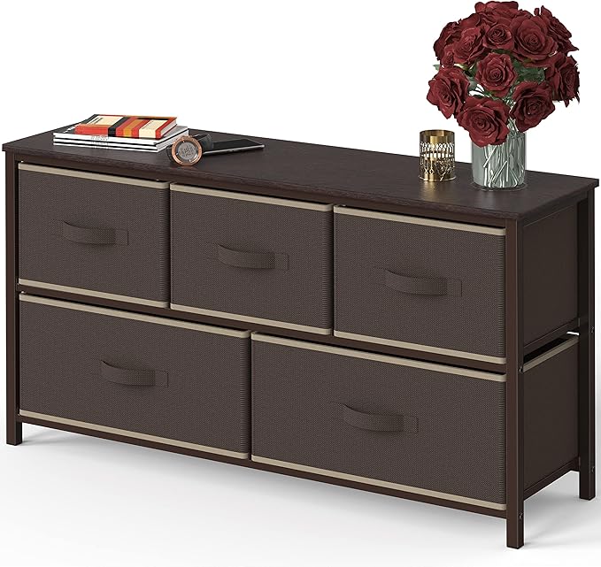 Simple Houseware Wide Dresser for Bedroom by SimpleHouseware