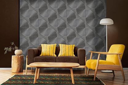 From Plain To Beautiful In Hours 9002 Arc Swell PVC 12 in x 12 in Peel and - Image 8