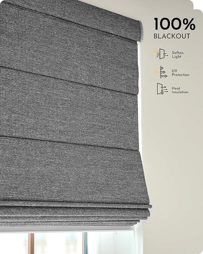 Graywind Smart Roman Shades 100% Blackout Compatible - Image 6