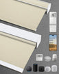 Kincmo Motorized Blinds with Remote, 100% Blackout Motorized Roller Shades Work by KincmoBlinds