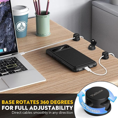 VieHome 8 Pack Magnetic Cable Management Clips - Image 7