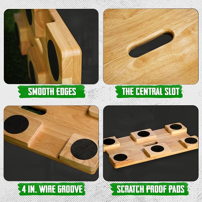 Wood Fitness Board, Exercise Platform or Wooden Exercise Board - Image 3