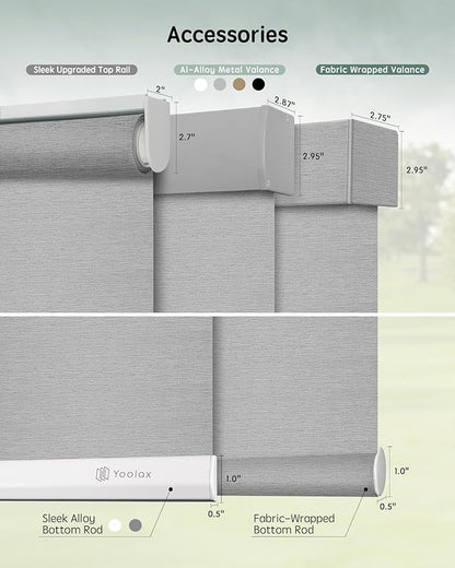 Yoolax Motorized Blinds with Remote, Smart Blinds - Image 5