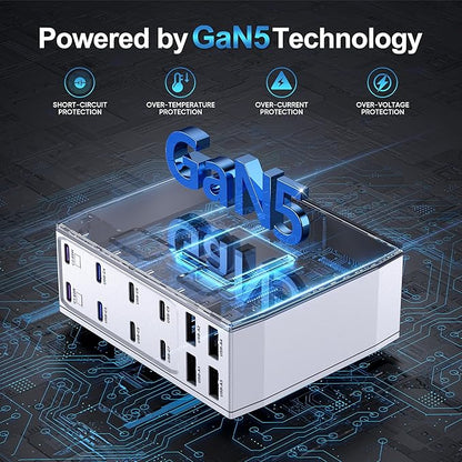 500W USB C Charger Block, 12-Port USB C Charging Station - Image 5