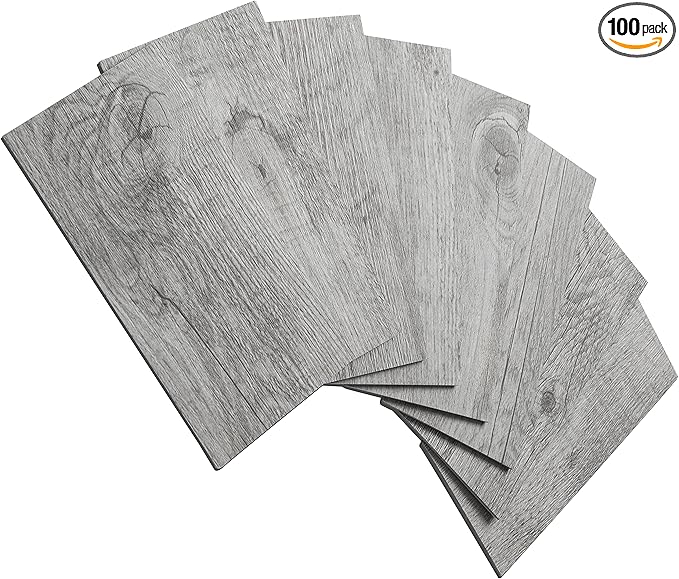 AULIGET 100 Piece Peel and Stick Backsplash PVC Tile, 3 Inch x 6 Inch Dover by AULIGET