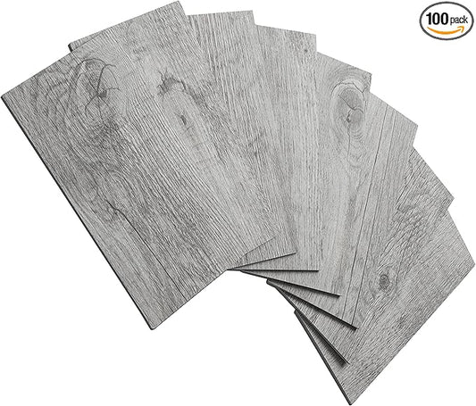 AULIGET 100 Piece Peel and Stick Backsplash PVC Tile, 3 Inch x 6 Inch Dover by AULIGET
