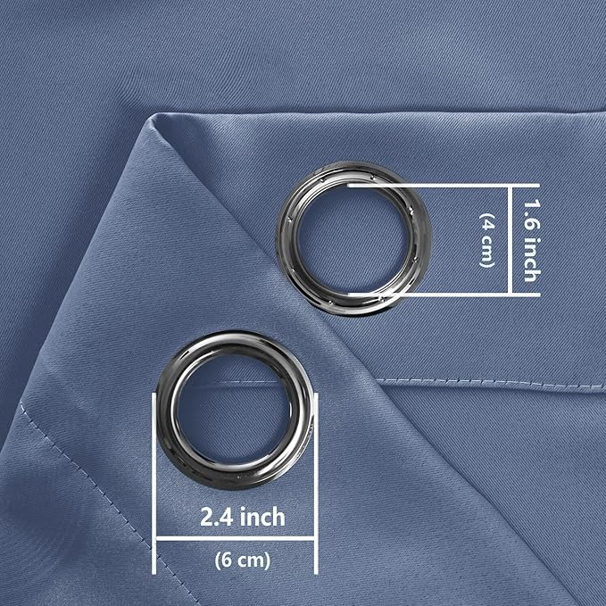 Hiasan Blackout Curtains for Bedroom, 42 x 63 Inches Length - Image 7