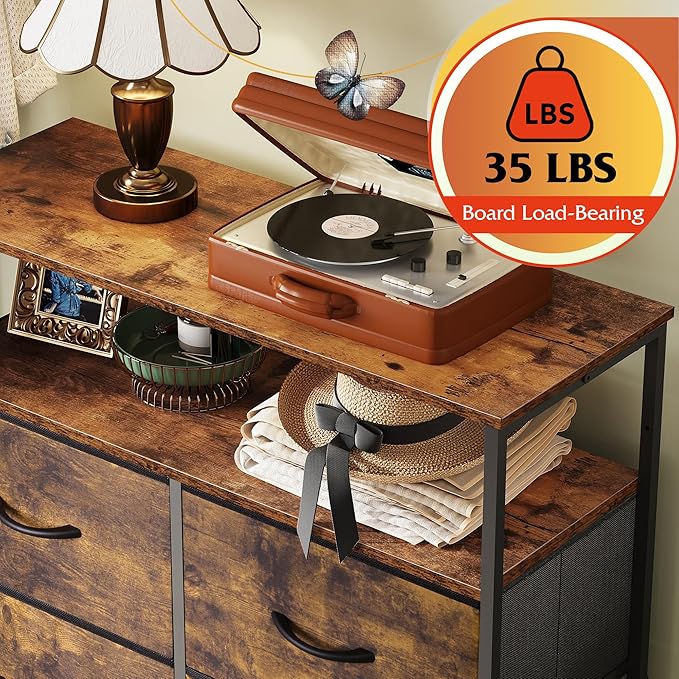 WLIVE Fabric Dresser for Bedroom - Image 6