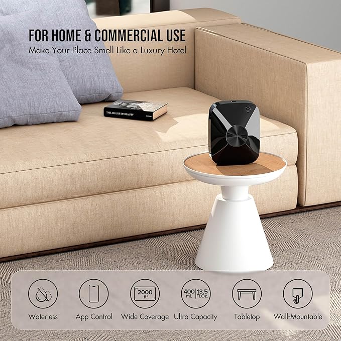 Airversa Smart Waterless Essential Oil Diffuser, 400mL Capacity - Image 2