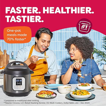 Instant Pot Duo 7-in-1 Electric Pressure Cooker, Slow Cooker, Yogurt Maker - Image 2