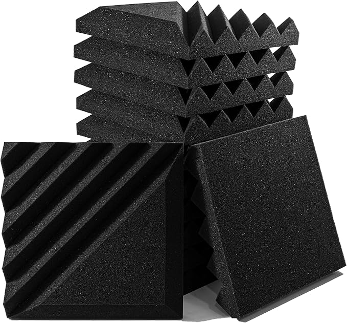Foroomaco 12 Pack Sound Proof Foam Panels - Image 8
