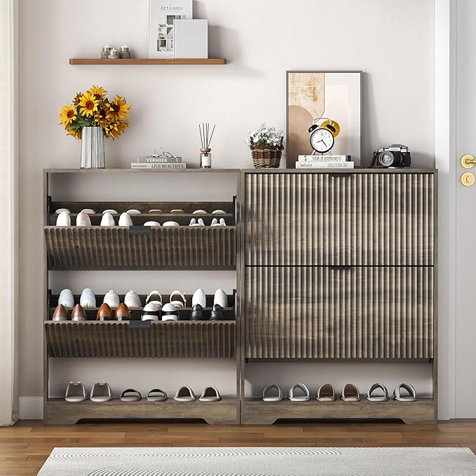 Shoe Cabinet Storage for Entryway - Image 3