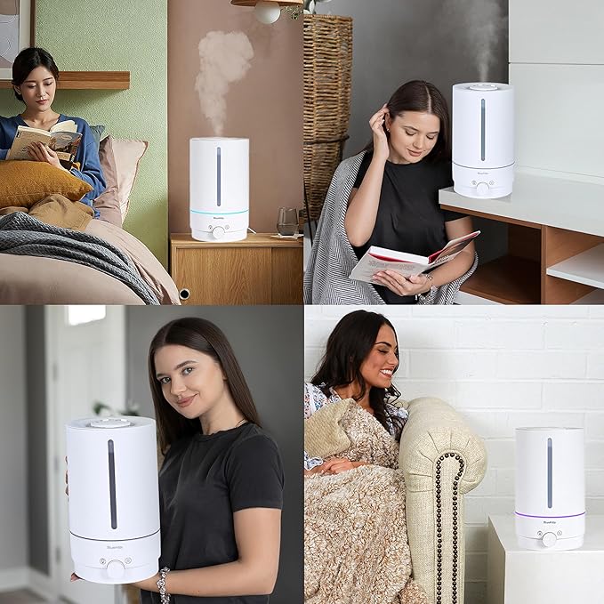 BlueHills Premium 5000 ML XL Cool and Warm Mist Ultrasonic Diffuser Humidifier - Image 2