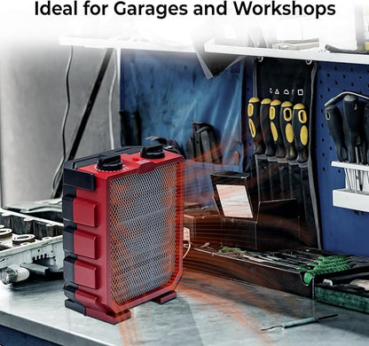 Comfort Zone 1, 500W Portable Electric Space Heater - Image 5