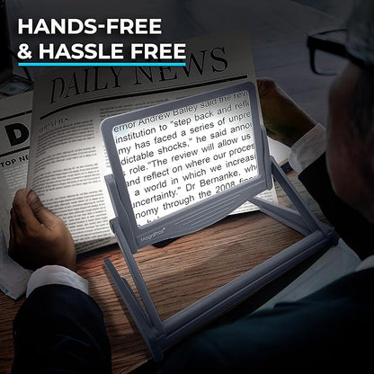 MAGNIPROS Patented 5X LED Page Magnifier - Image 7