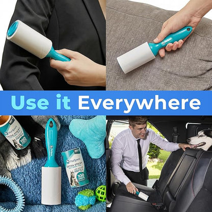 PetLovers Extra Sticky Lint Roller Ultimate Value Set 800 Sheets - Image 6