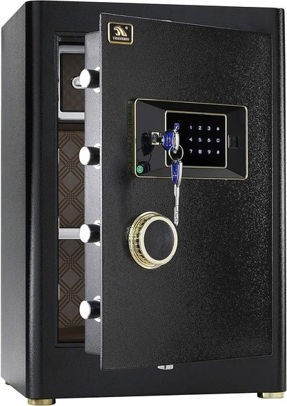 TIGERKING   Large Safe Box, 2.05 Cubic Feet Home Safe by TIGERKING