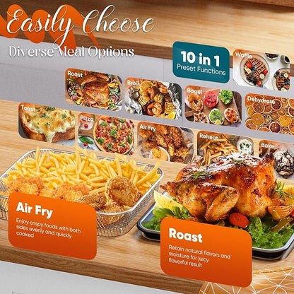 Nuwave Bravo Pro Convection Air Fryer Toaster Oven Combo, 2025 New and Improved - Image 6