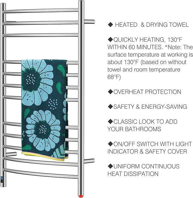 HEATGENE Electric Towel Warmer - Image 8