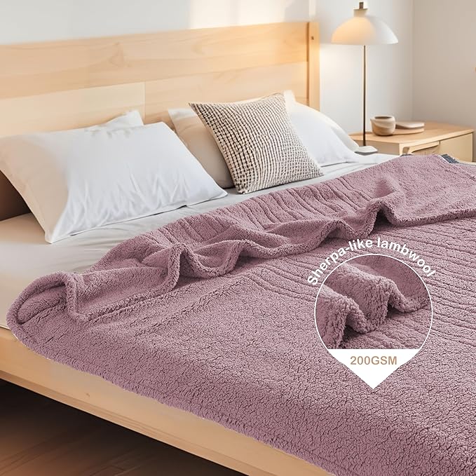 Electric Heated Blanket Full Size 72"×84" - Image 7