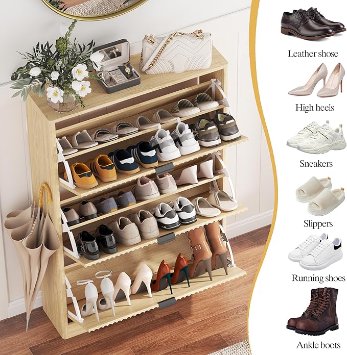 Shoe Cabinet Storage for Entryway - Image 4