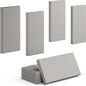 4 Pack High-Density Core with Fabric Cover Acoustic Panels – 24×12×2 In by Amantech