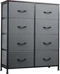 WLIVE Fabric Dresser for Bedroom, Tall Dresser by WLIVE