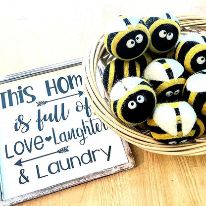 Friendsheep Wool Dryer Balls, Organic Reusable Fabric Softener Alternative - Image 8