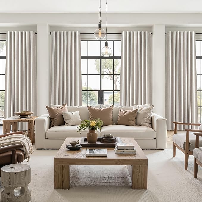 120 Inch Curtains High Ceiling Tall Curtains - Image 7