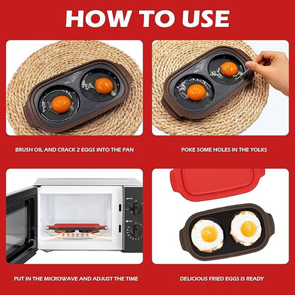 Microwave Egg Cooker, Microwave Egg Poacher | Cooker & Fryer - Image 5