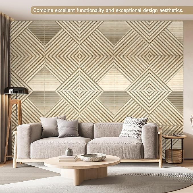Autorific Acoustic Wall Panels, 6 Pack Total Size 72 x 48 Inches, Self-Adhesive - Image 5