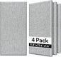 Olanglab Fiberglass Acoustic Wall Panels 4 Pack, 11.8'' x 23.6'' Sound Panels by Olanglab