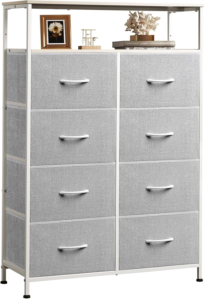 WLIVE Fabric Dresser for Bedroom by WLIVE