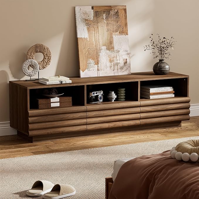 MAISONARIA Mid-Century Modern TV Stand - Image 7