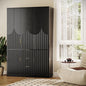 71" Wardrobe Armoire Wooden Closet by TOKSOM