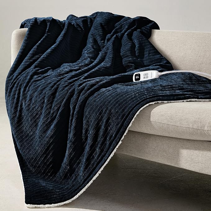Heated Throw Blanket, Fasting Heating by blunique