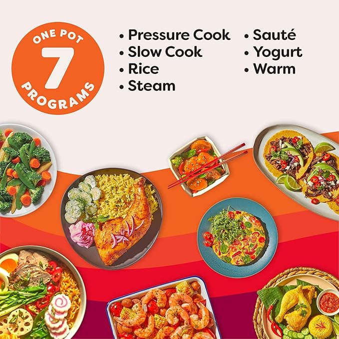 Instant Pot 4QT RIO Mini 7-in-1 Multi-Cooker, Pressure Cooker, Slow cook - Image 4