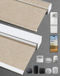 Kincmo Motorized Blinds with Remote, 100% Blackout Motorized Roller Shades Work by KincmoBlinds