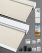 Kincmo Motorized Blinds with Remote, 100% Blackout Motorized Roller Shades Work by KincmoBlinds