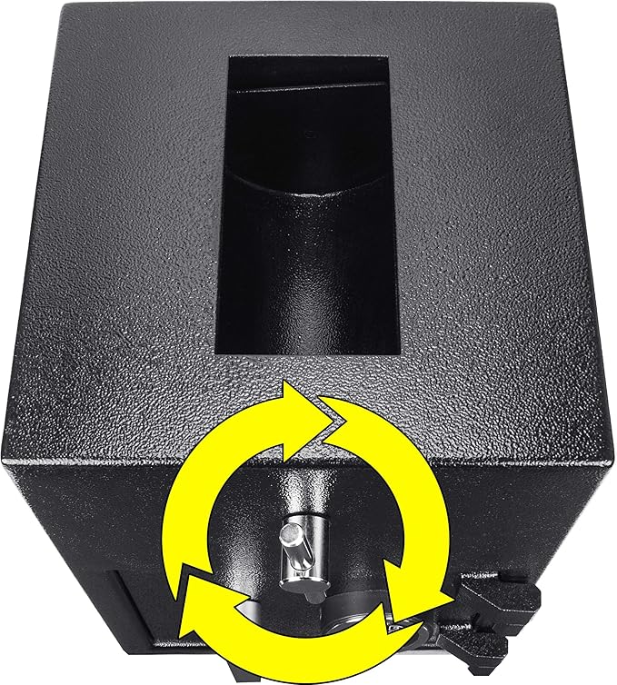 Barska AX13308 Rotary Hopper Digital Keypad Depository Drop Safe 1.15 Cubic Ft - Image 10