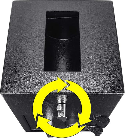 Barska AX13308 Rotary Hopper Digital Keypad Depository Drop Safe 1.15 Cubic Ft - Image 10